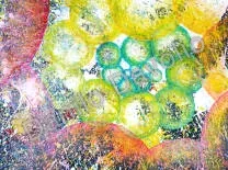 Galactic spiral II, 2020